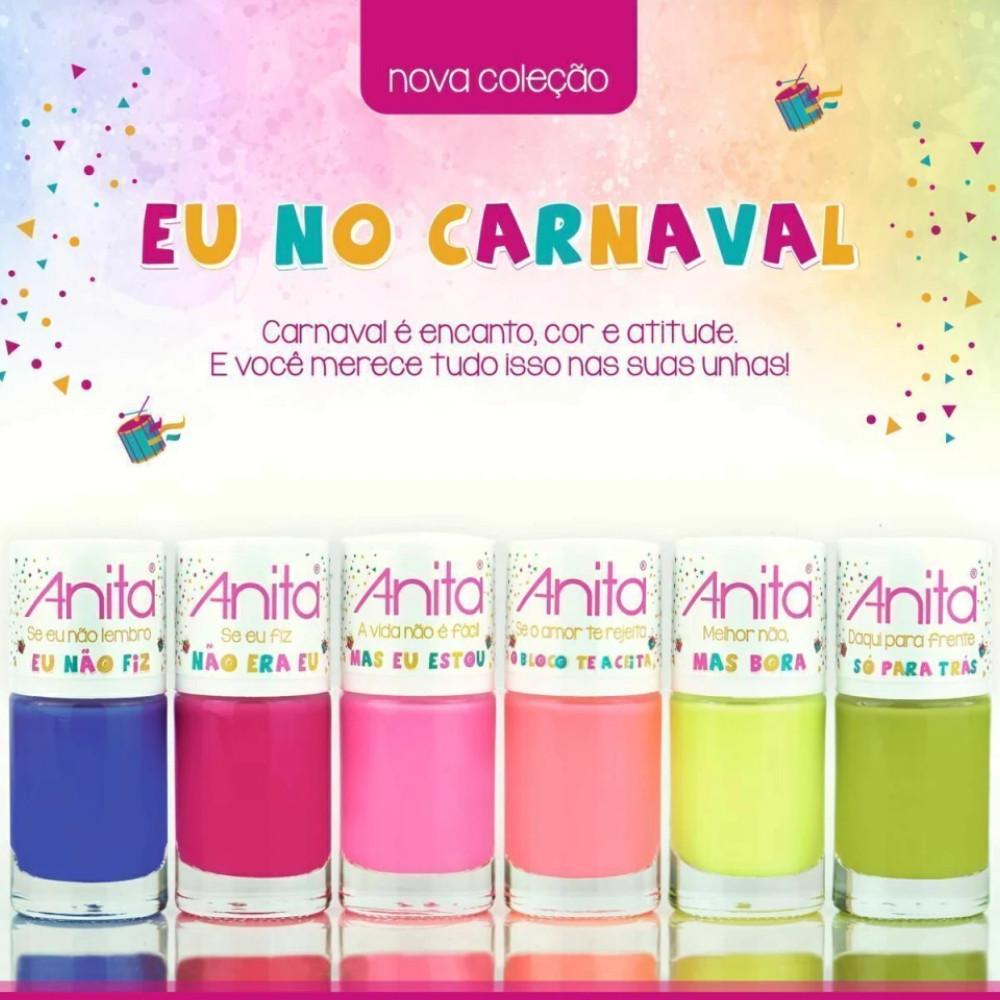 Esmalte Anita Eu No Carnaval Tons Neon/Fluorescentes