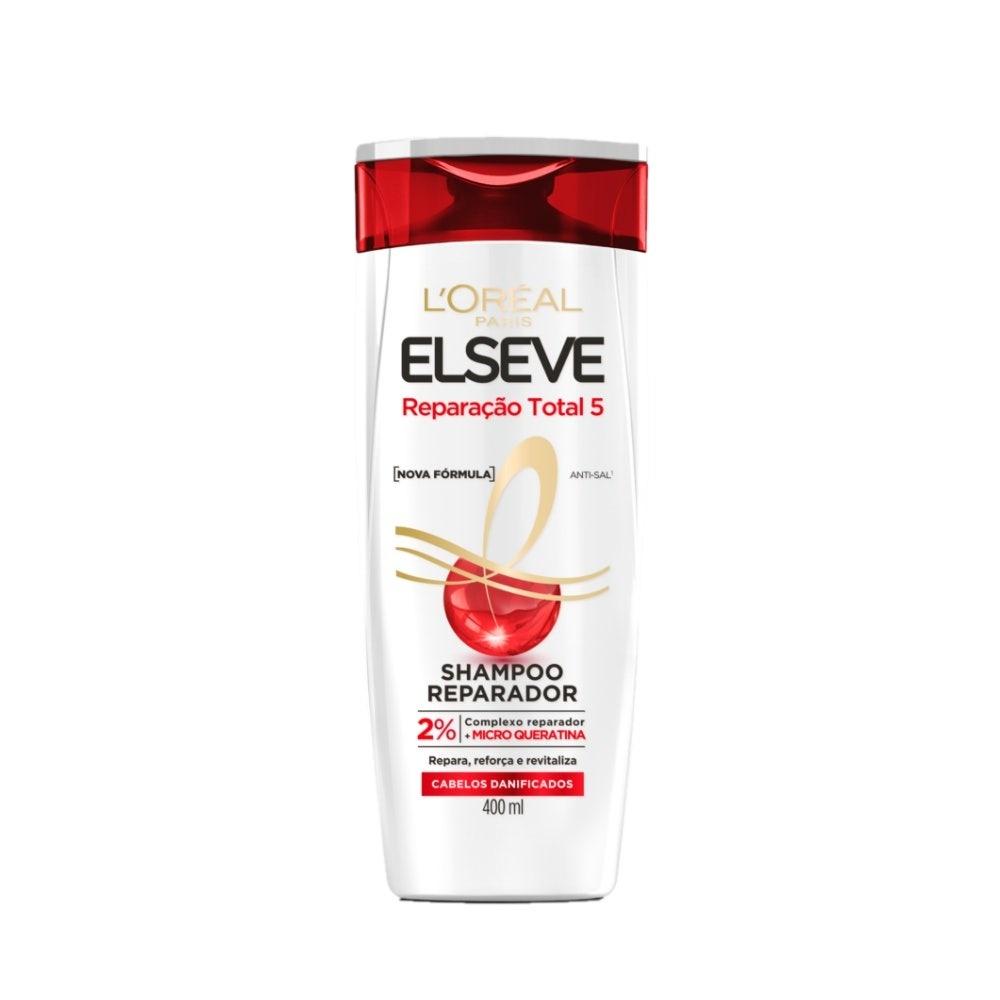 Shampoo Elseve Reparação Total 5 Reparador 400ml
