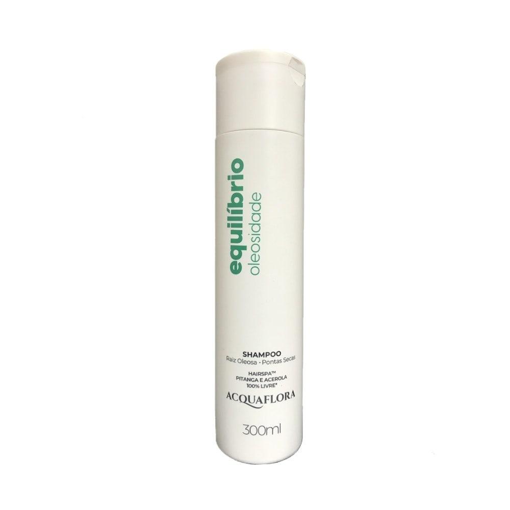 Shampoo Acquaflora Equilíbrio Óleos Raiz Oleosa Ponta Seca 300ml
