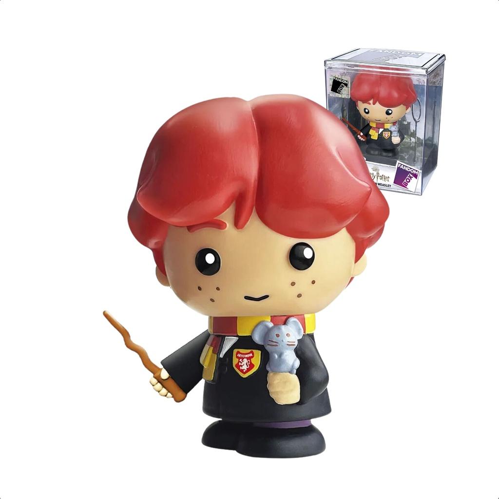 Kit 3x Fandom Box Harry Potter Hermione E Ron Boneco Colecionável 11 Cm Material Vinil Atóxico