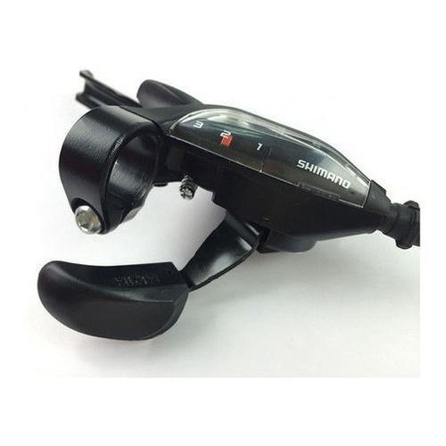 Passador Trocador Shimano Ez Fire Ef500 7v Com Manete Preto