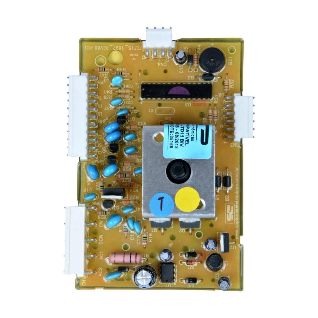 Placa Controladora Digital De Processo Cp Compatível Lavadora Potência 3631473 - Bivolt