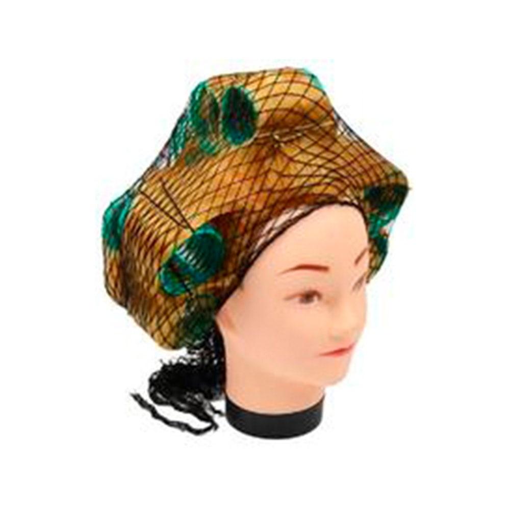 Rede Para Cabelo Vertix Grossa Preta C/2un