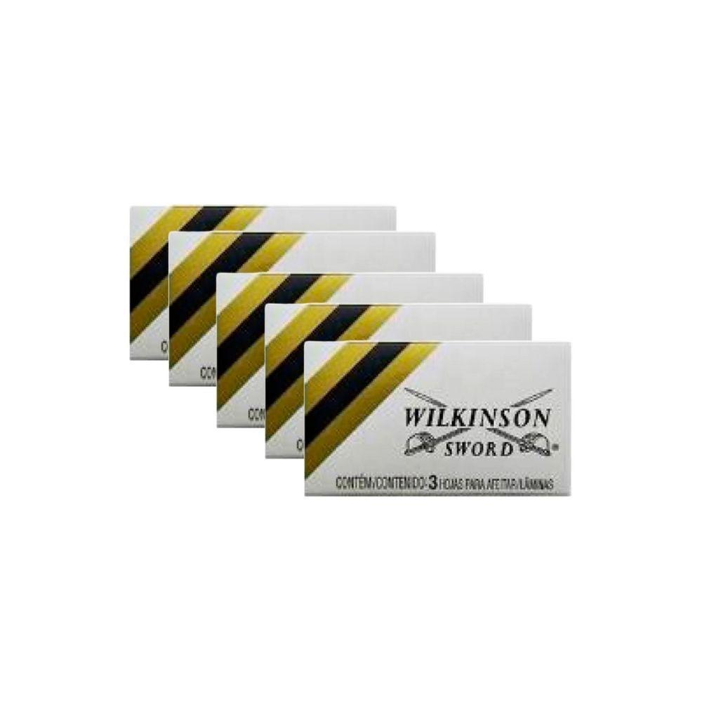 Kit Lâmina De Barbear Wilkinson Sword Os Com 3un (5 Unidades)