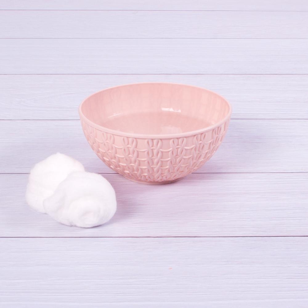 Kit Higiene Trama Rosa Bebê 5 Peças Plasútil