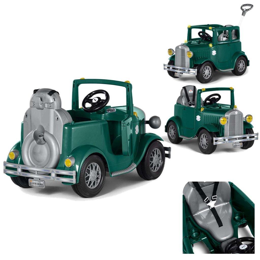 Carrinho De Passeio Pedal Bebê Calhambek Verde Calesita