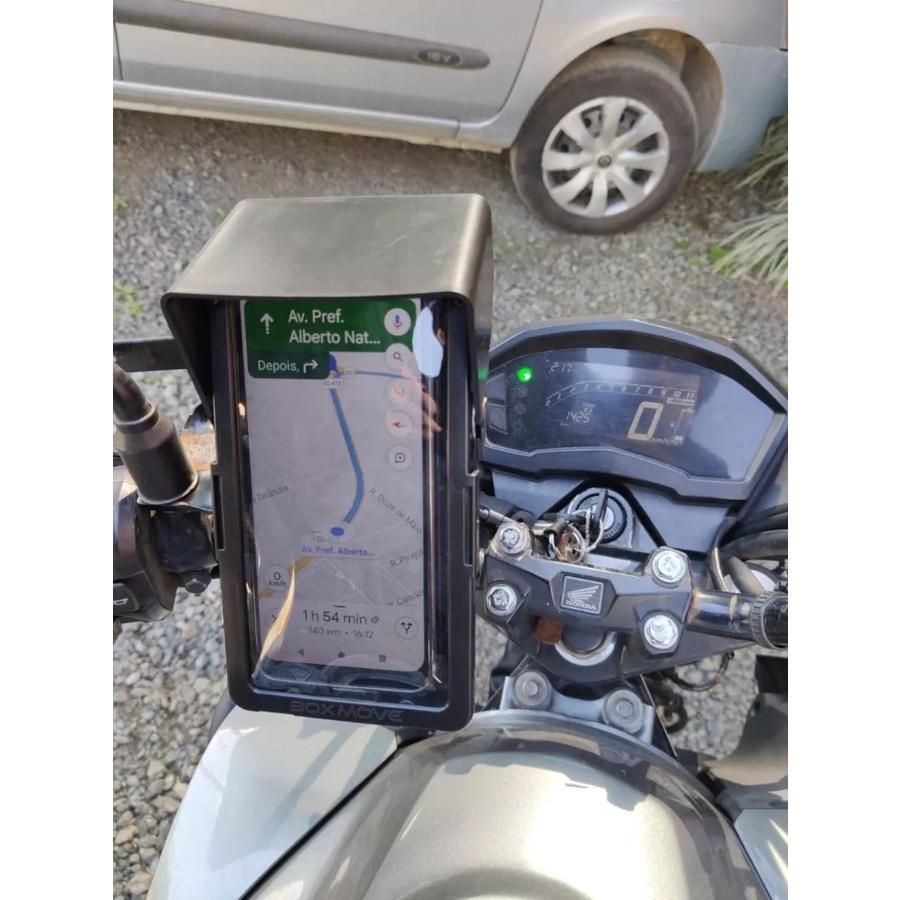 Suporte Celular Impermeável Moto Box Move