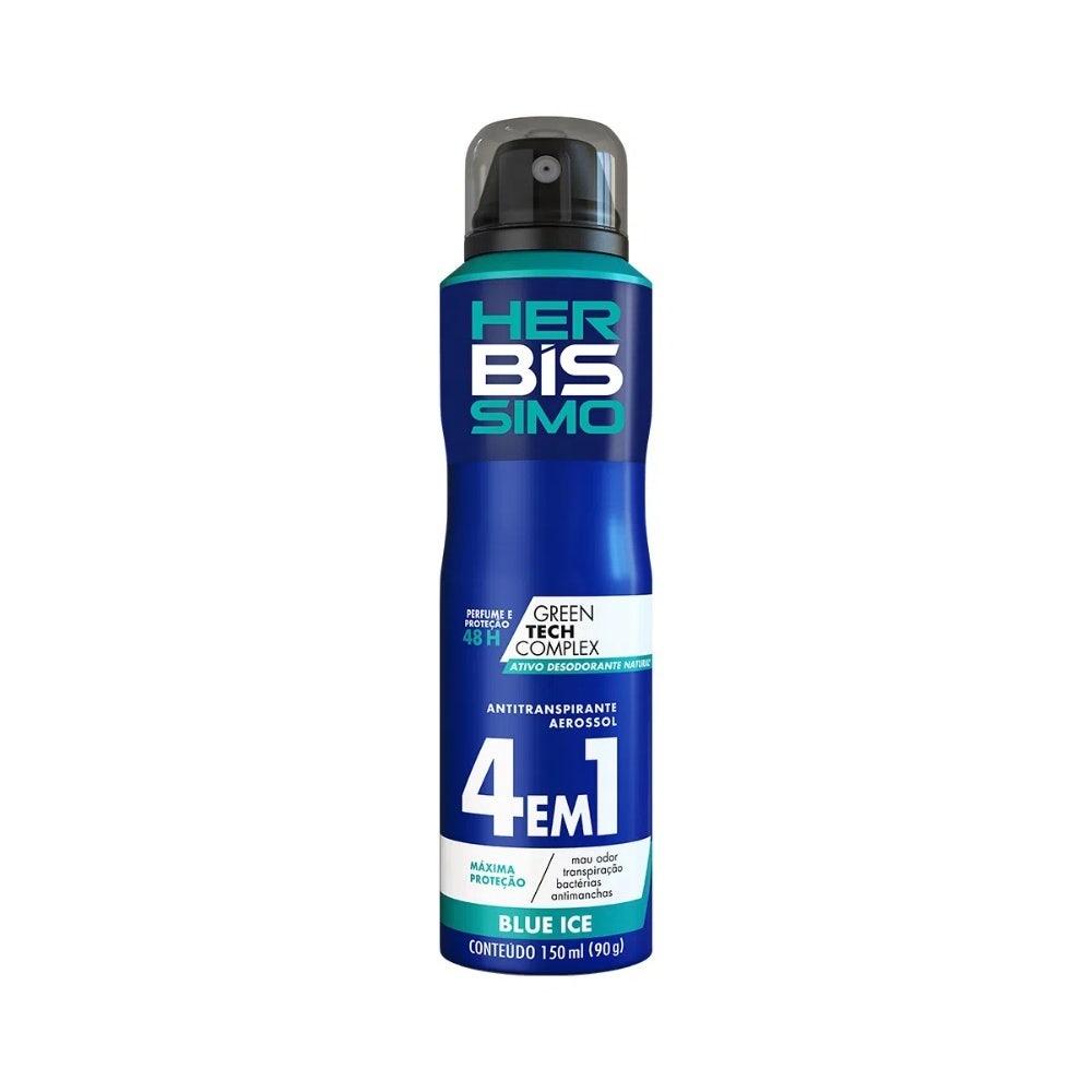 Desodorante Aerossol Herbíssimo Blue Ice 150ml
