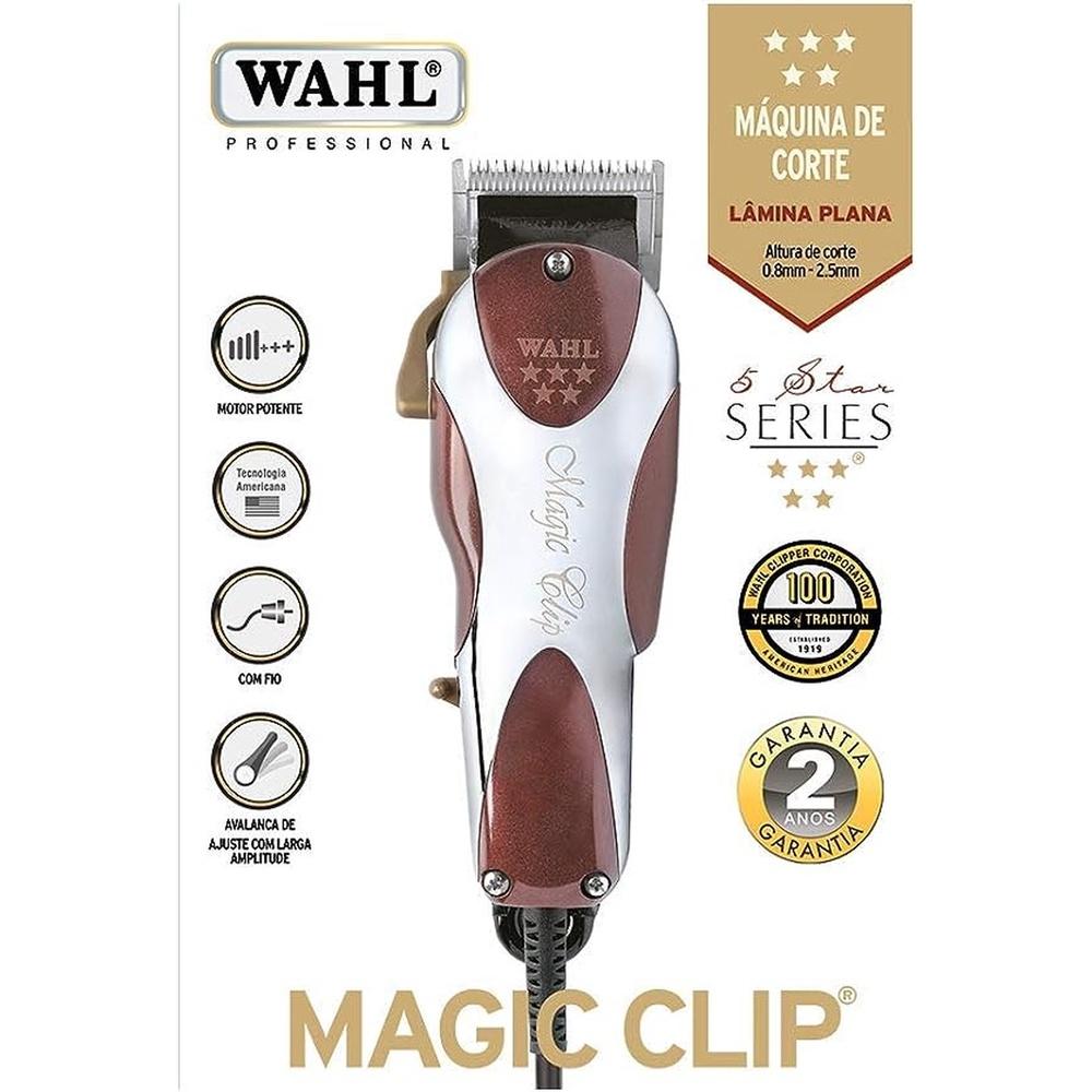 Wahl Máquina De Cortar Cabelo Magic Clip 220V