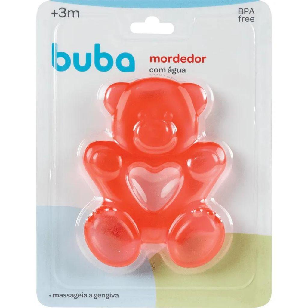 Mordedor De Água Ursinho Rosa 5226 - Buba