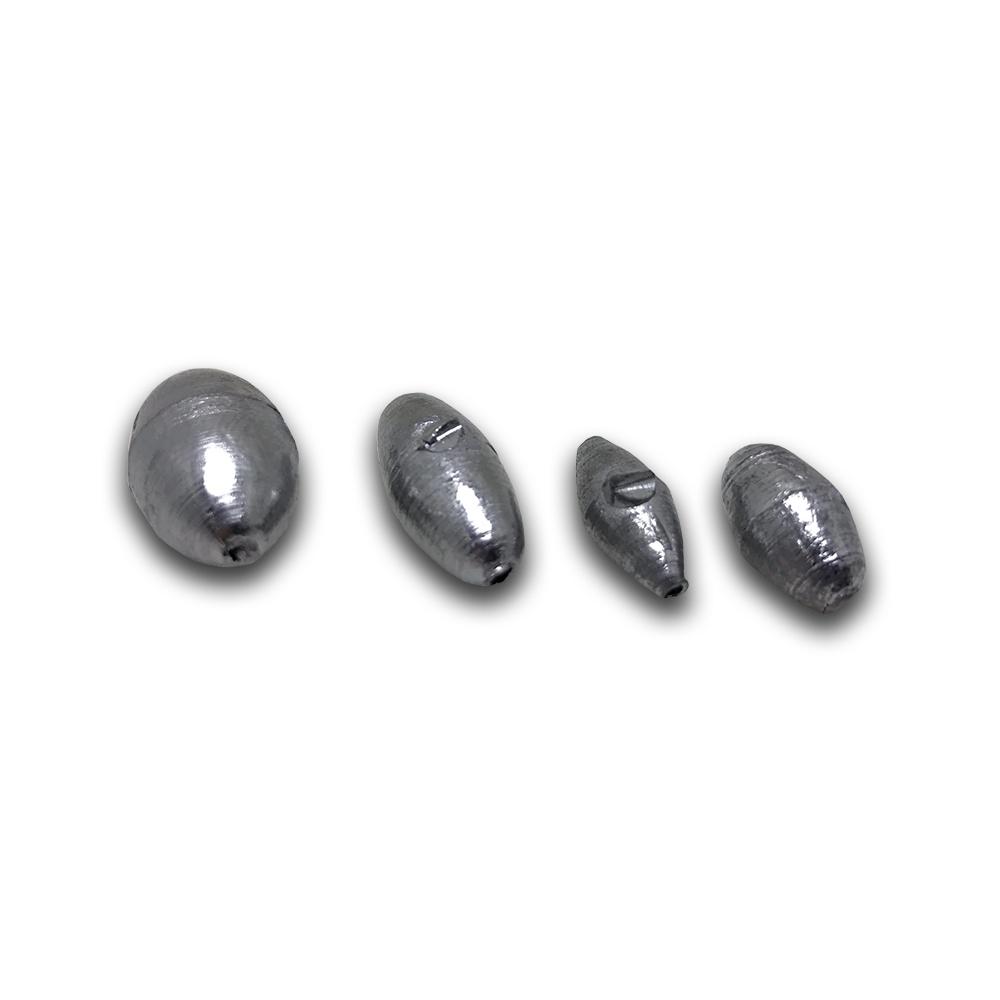 Chumbada Para Pesca Oliva 8 Gramas Pacote Com 1kg