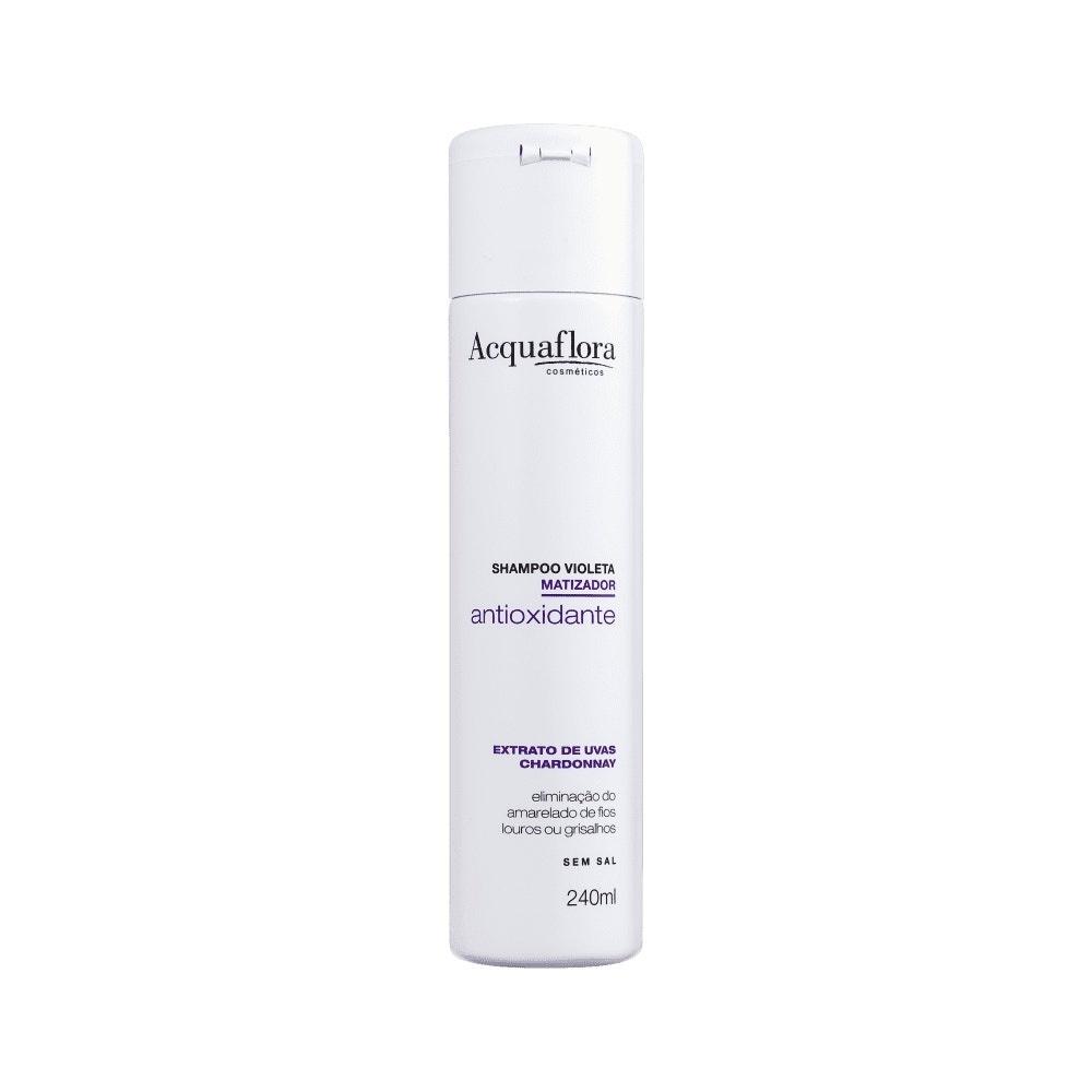 Shampoo Acquaflora Antioxidante Violeta 240 Ml