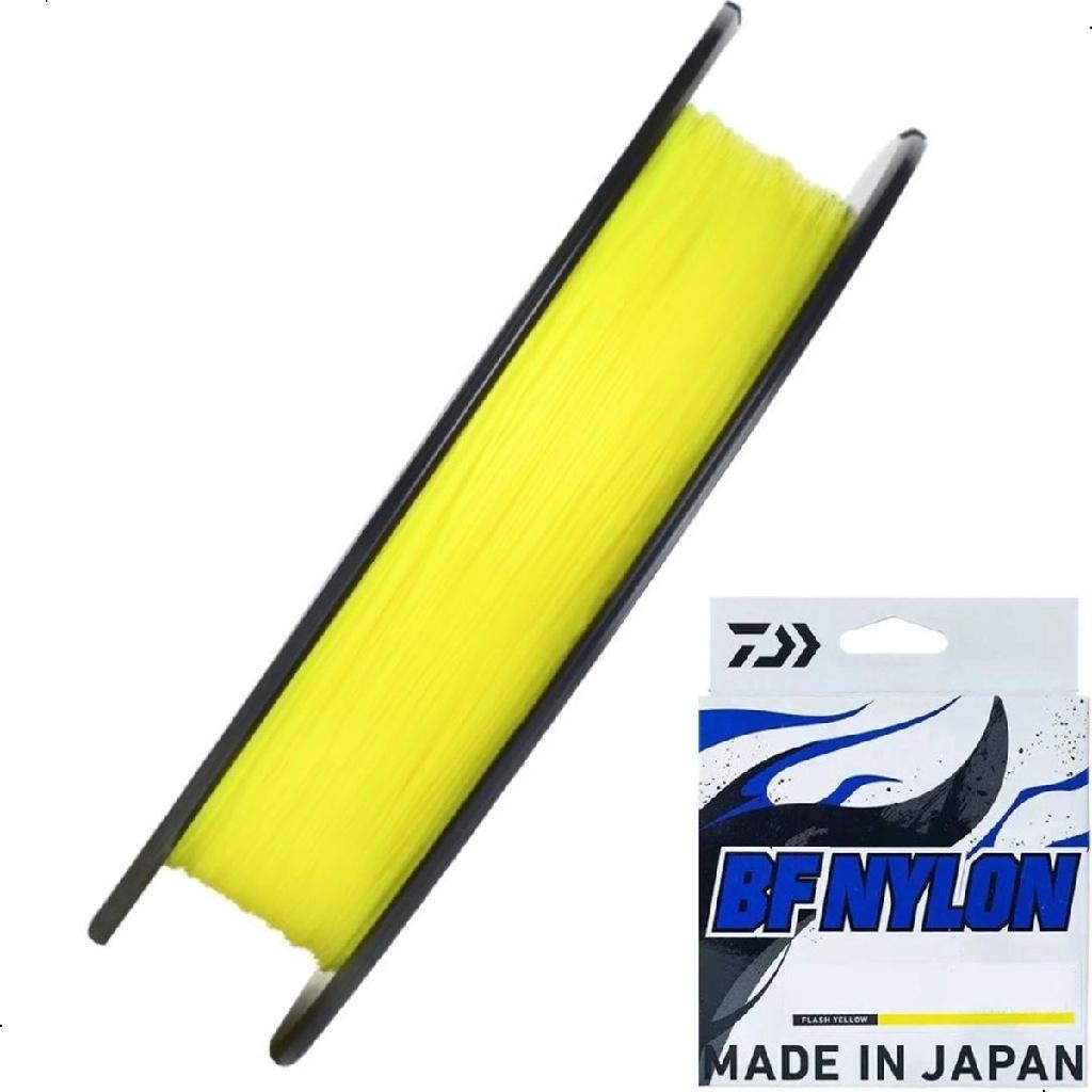 Linha De Pesca Monofilamento Daiwa Soft Bf Nylon Yellow 300m - Várias Espessuras