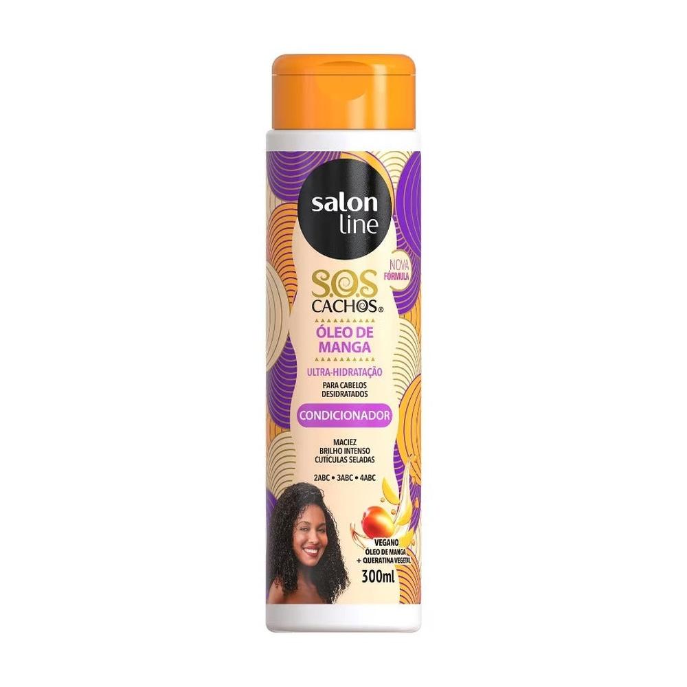 Condicionador Sos Manga Óleo De Manga Salon Line 300ml
