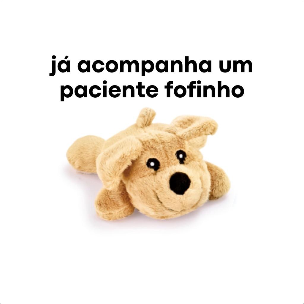 Kit Veterinário Infantil Amigo Pet Pelúcia 14 Peças Fenix