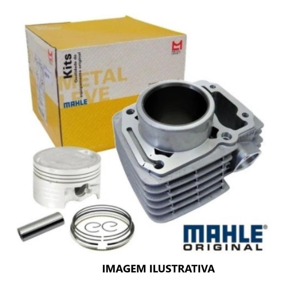 Kit Cilindro Motor Pistao Yamaha Crypton 115 2010 2011 2012 2013 2014 2015 2016 Original Metal Leve