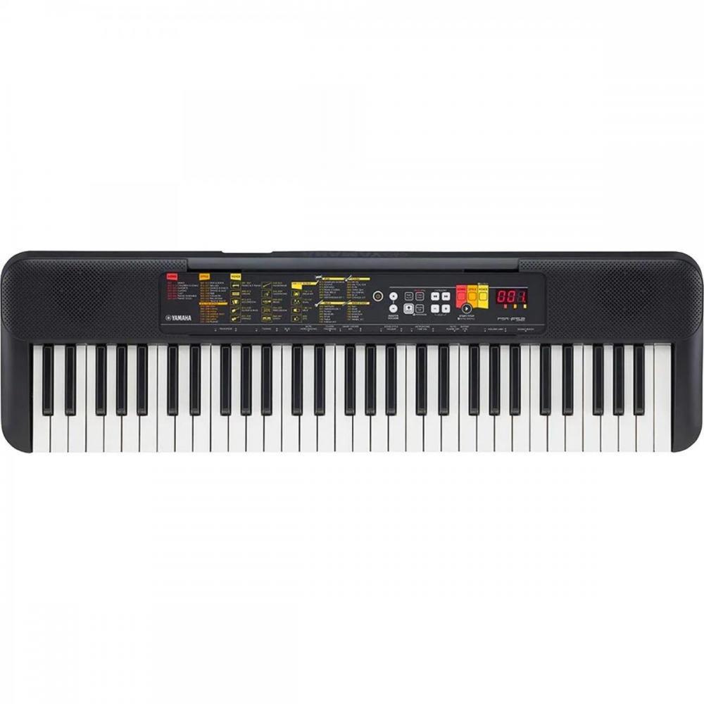 Teclado Musical Arranjador Yamaha Psr Series Psr-f52 61 Teclas 136 Sons 158 Ritmos Bivolt