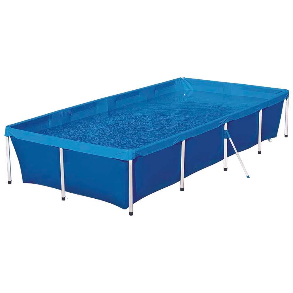 Piscina Com Armação 3.000 Litros Mor E Bomba De Filtragem 220V Bel