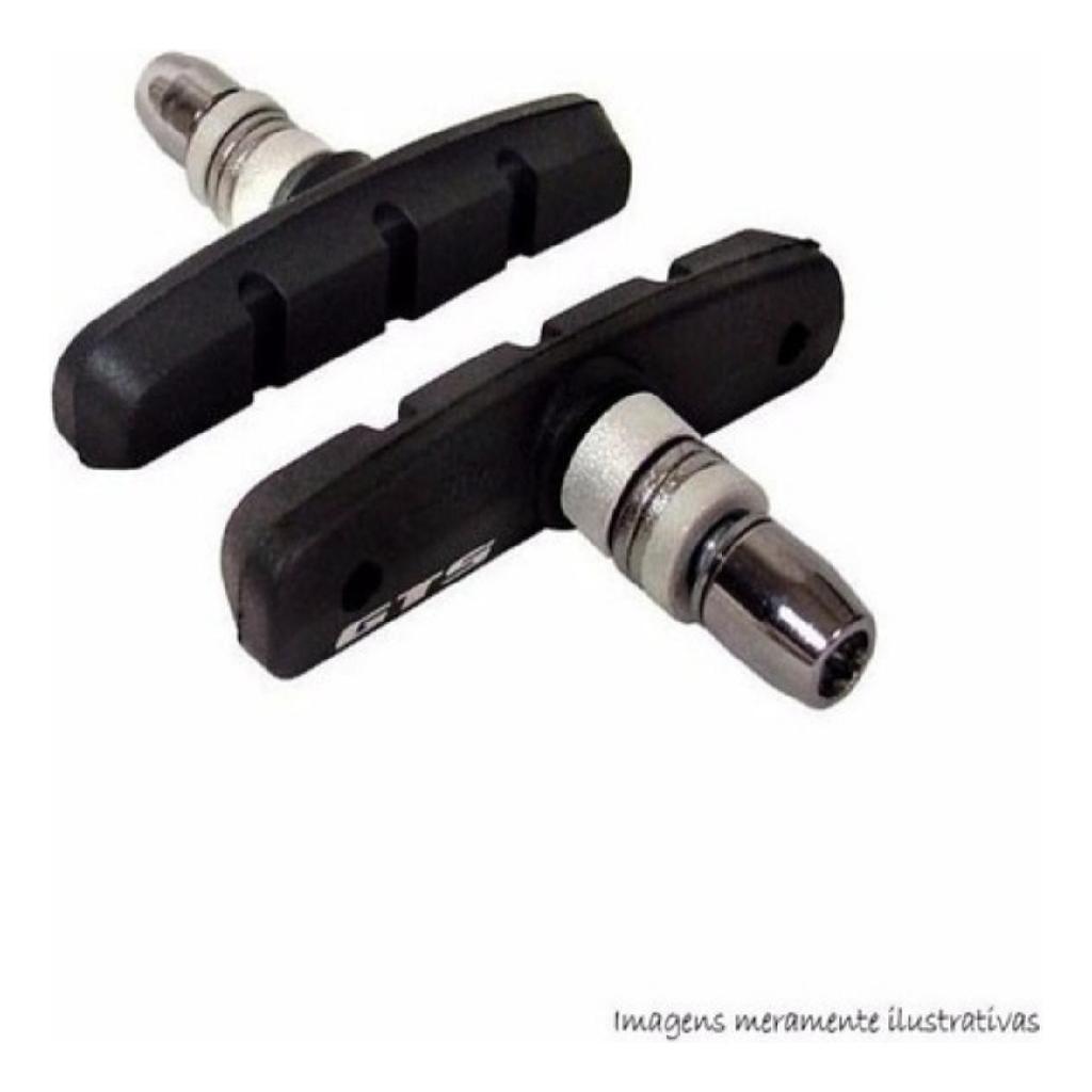 Kit 10 Pares Pastilhas Sapata De Freio Gts V-brake 70MM Bike