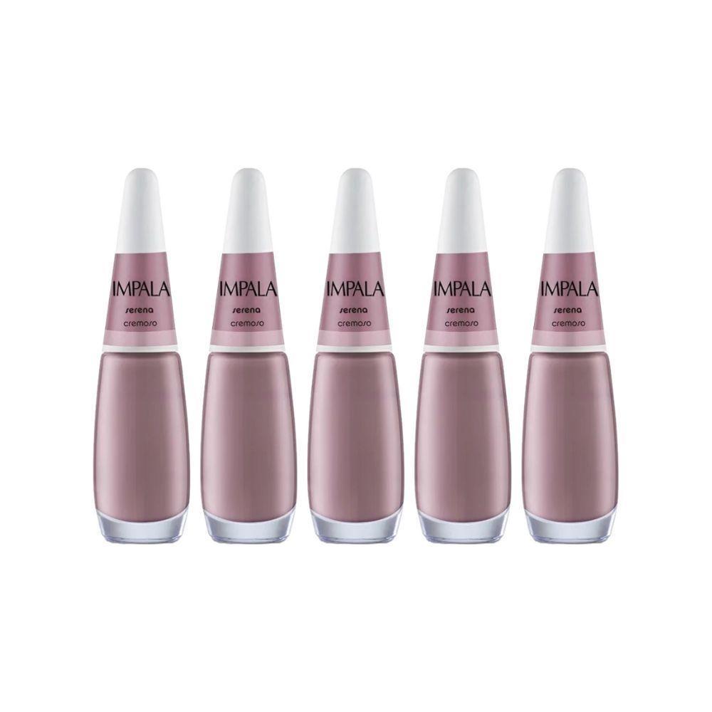 Kit Esmalte Impala Cremoso Serena (5 Unidades)