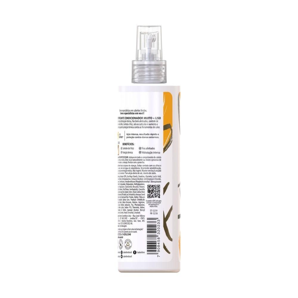 Spray Defrizante Salon Line Meu Liso Protetor Térmico Muito + Liso 240ml