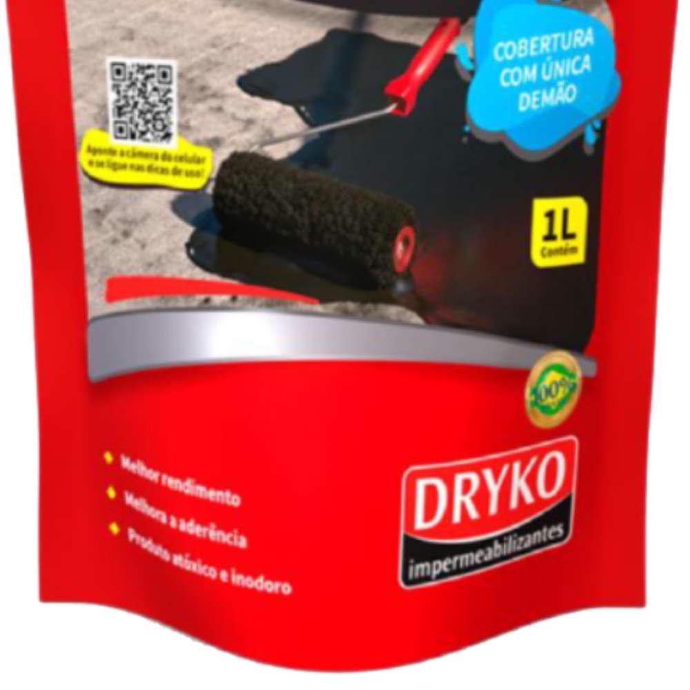 Primer Asfáltico 1 Litro Base De Água Drycoprimer Acqua Dryko