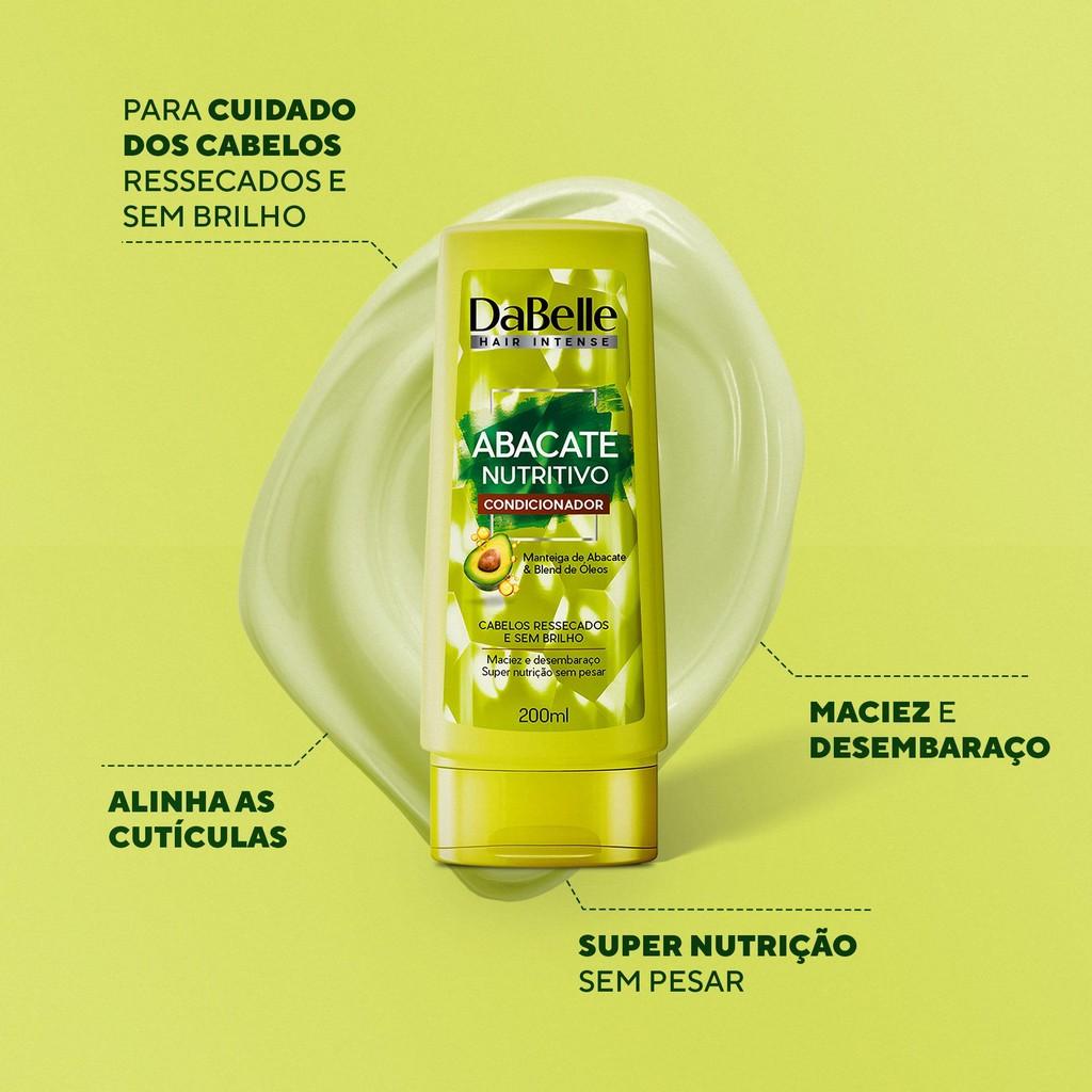 Kit Shampoo E Condicionador Abacate Nutritivo - Dabelle Hair