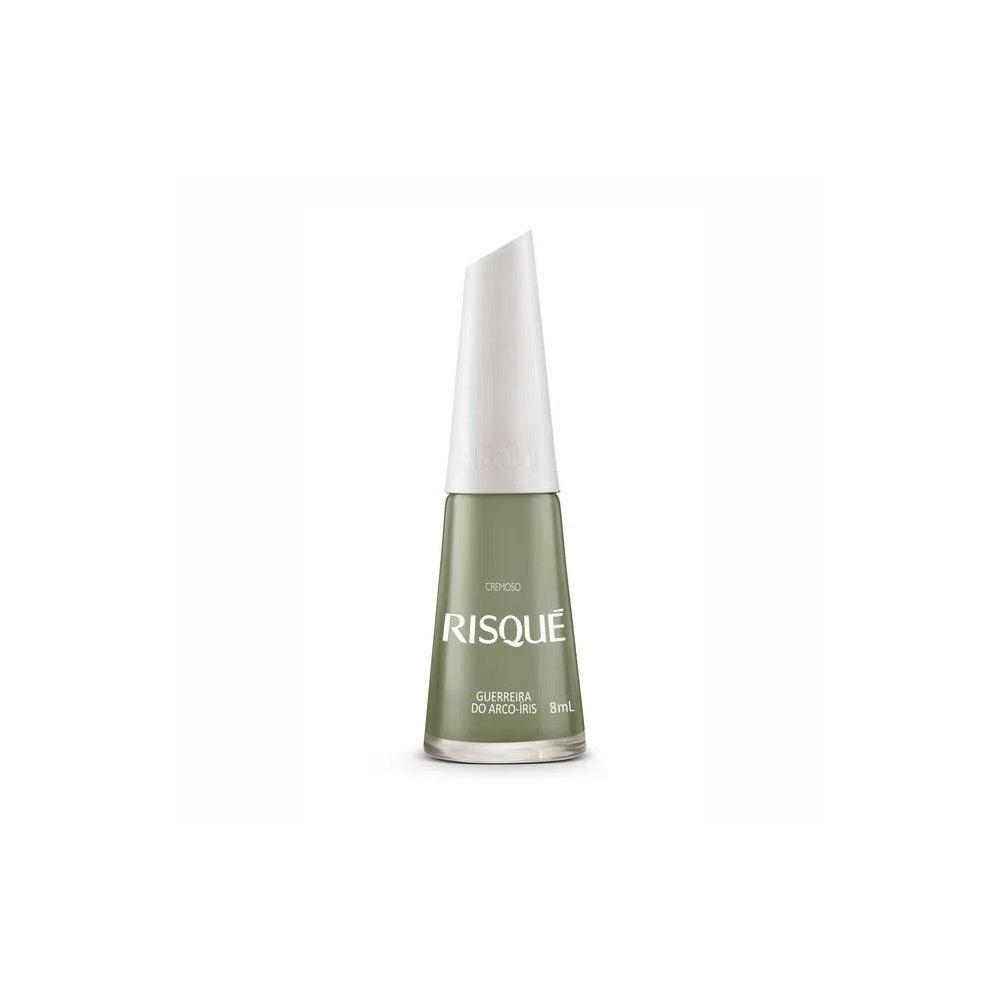 Esmalte Risqué Cremoso K-pop Guerreira Do Arco Íris