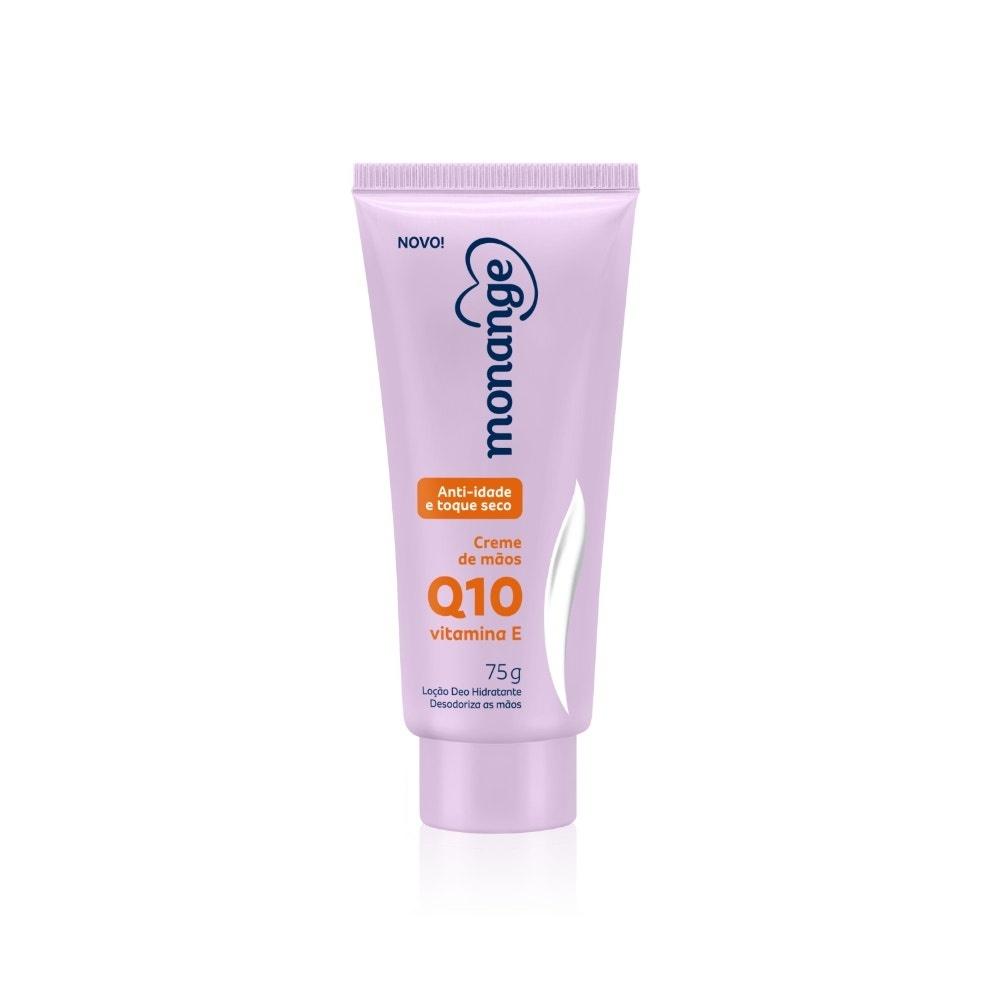 Creme Hidratante Mãos Monange Q10 Anti Idade Toque Seco 75gr