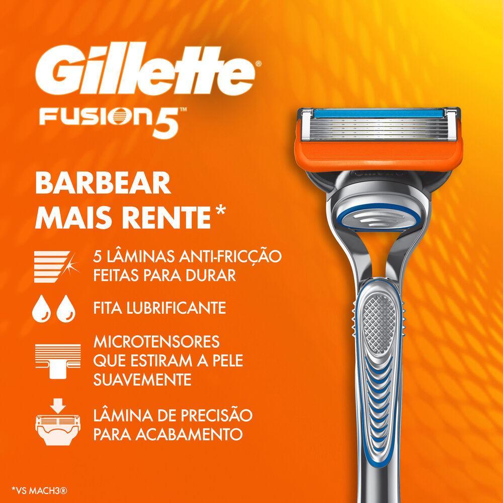 Carga Para Aparelho De Barbear Gillette Fusion5 4 Unidades