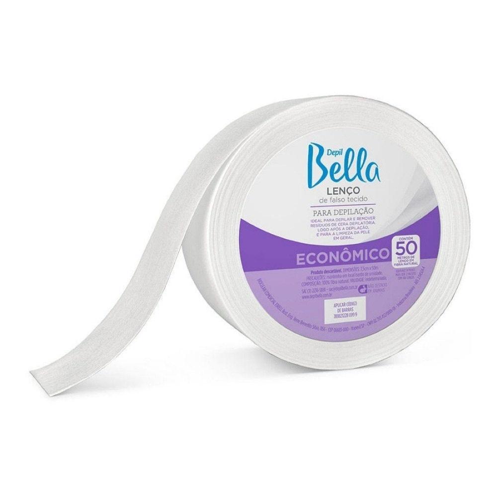 Lenço Para Depilação Depil Bella Rolo 50M