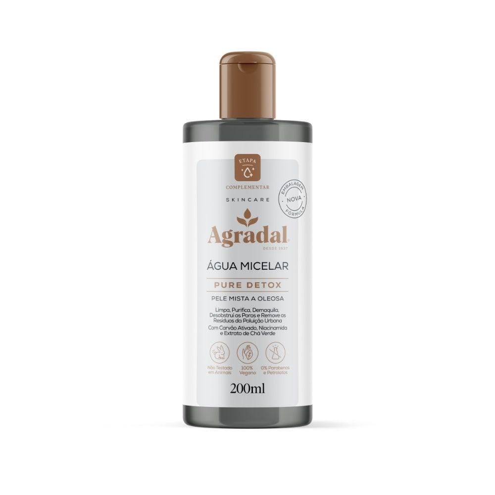 Água Micelar Agradal Pure Detox 200ml
