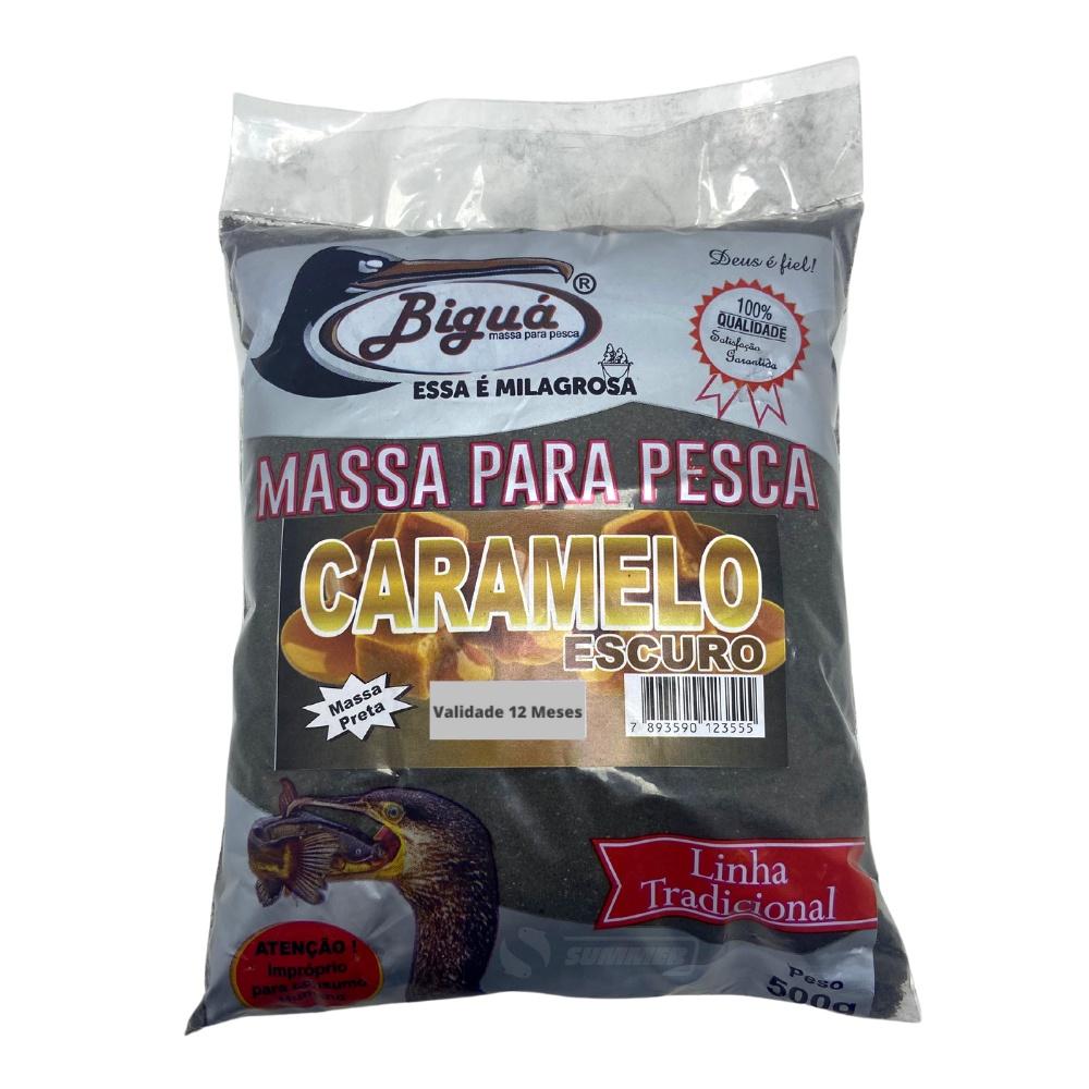 Kit 5pçs Massa Para Pesca 500g Diversos Sabores Bigua