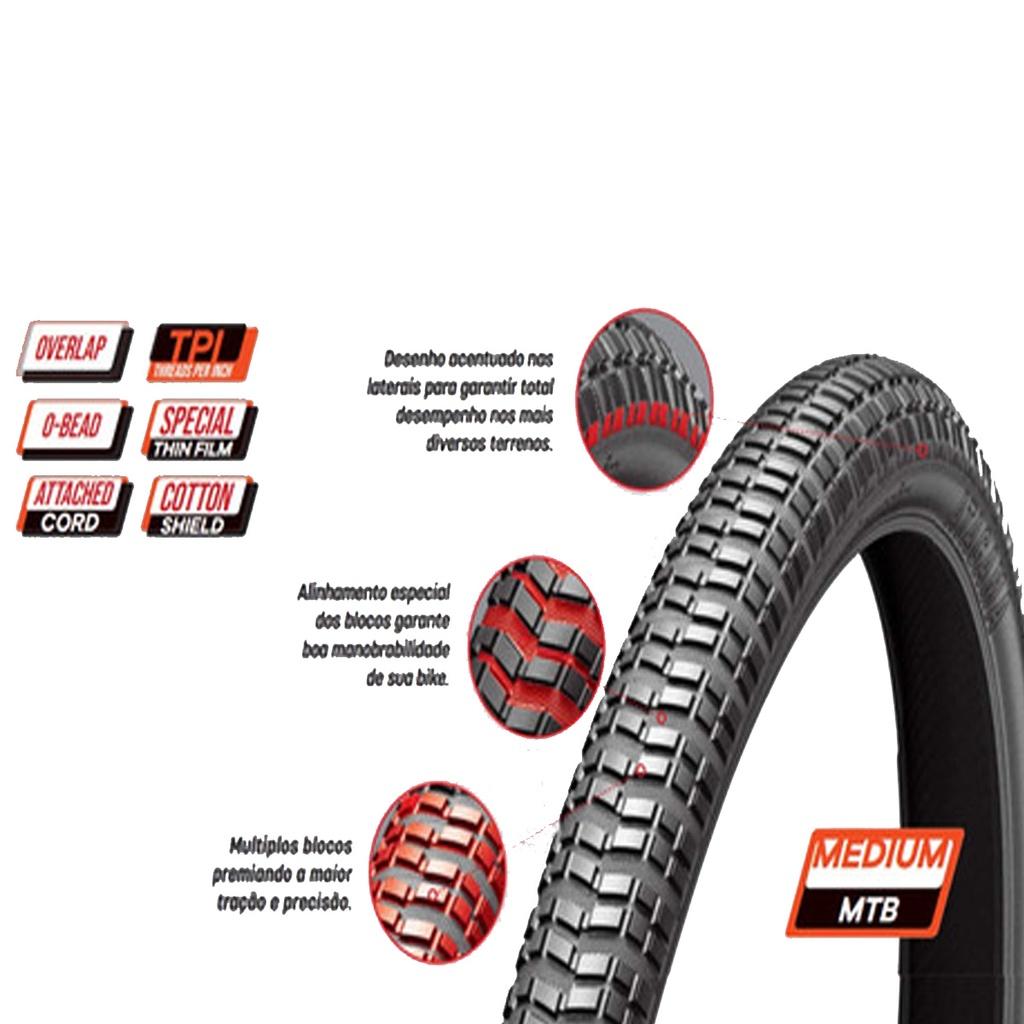 Pneu Levorin Atacama Aro 26 X 1.95 Freestyle Cross Country
