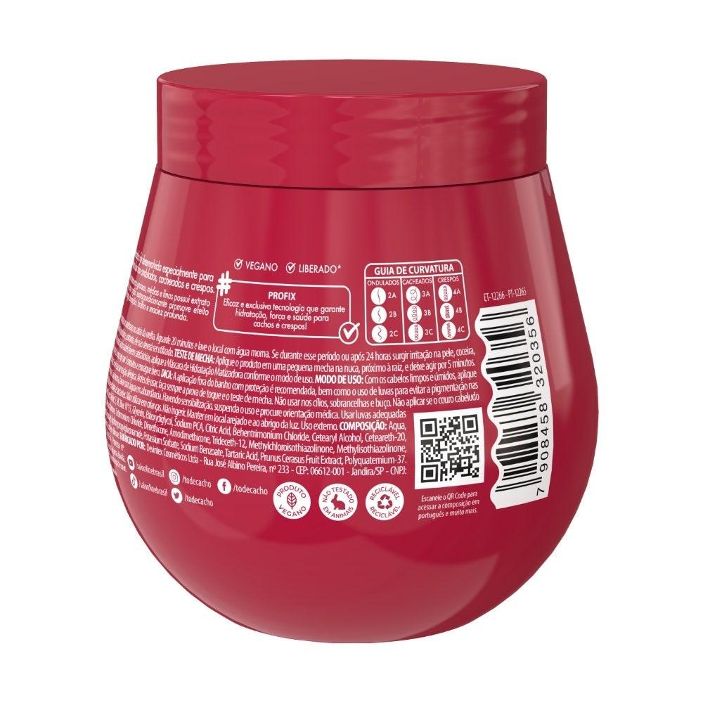 Máscara Salon Line #todecacho Matizadora Vermelho Cereja 300gr