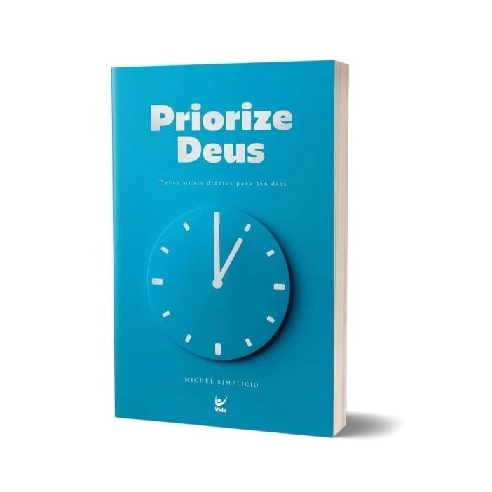 Kit Com 2 Livros Devocional Priorize Deus + Café Com Deus Pai Kids