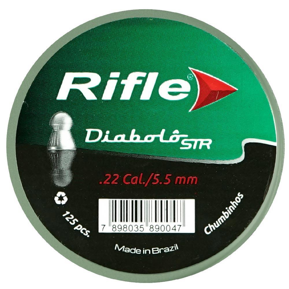 4x Chumbinho 5.5mm 125un. Rifle Str Diabolô