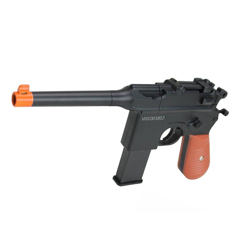 Pistola Airsoft Vg Mauser C96 V10 Metal Mola 6mm - Vg Rossi