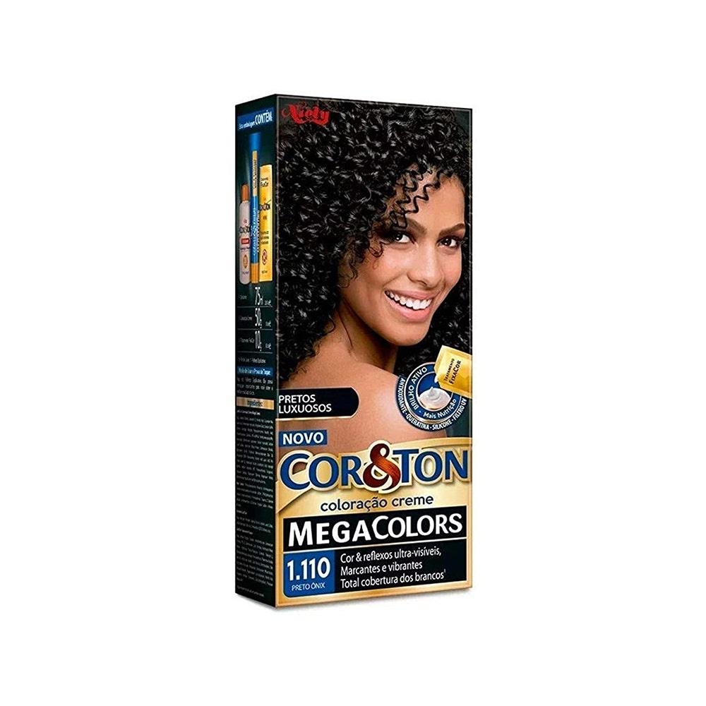 Tintura Cor Ton 1.110 Preto Onix