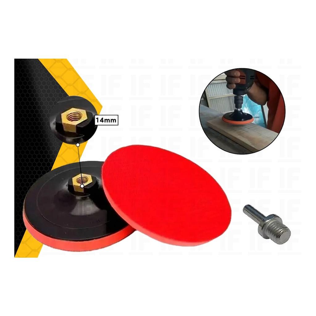 Suporte De Boina Com Velcro Para Furadeira 4 115mm