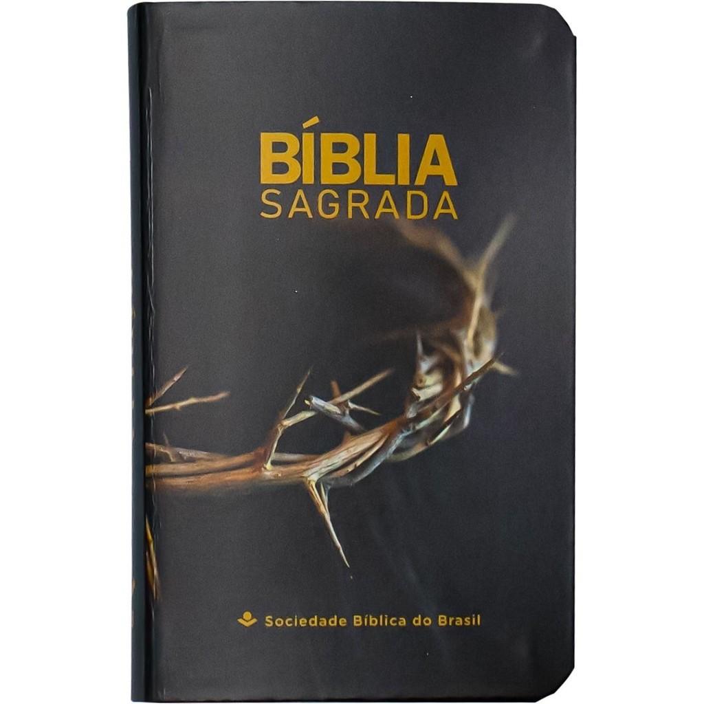 Bíblia Sagrada Naa Edição De Bolso Capa Semiflexível Coroa