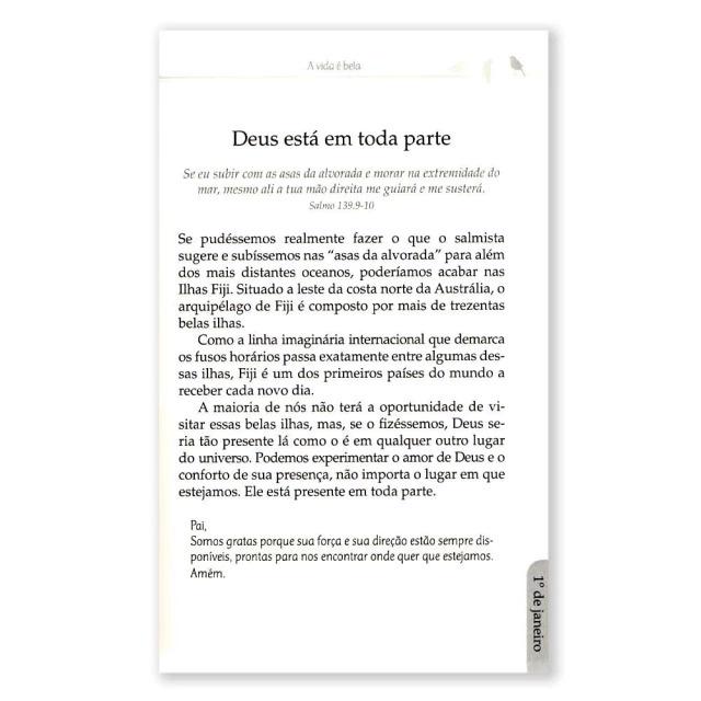 Devocional A Vida É Bela Brochura Ellen Banks Elwell