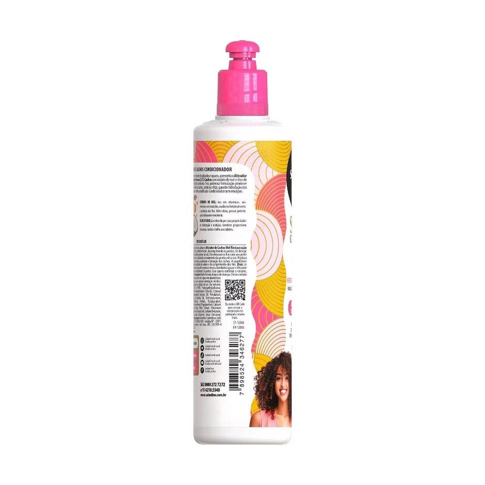 Ativador De Cachos Sos Cachos Mel Cachos Intensos Salon Line 300ml