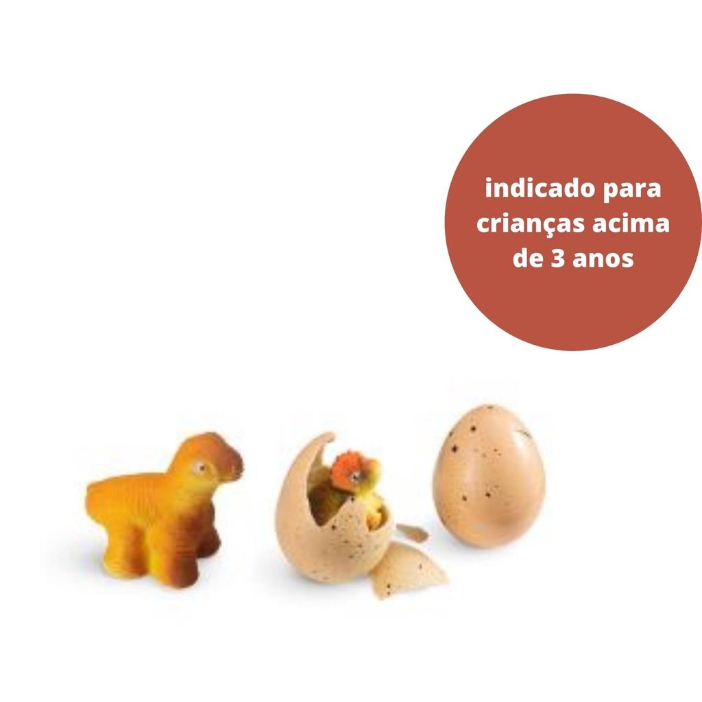 Brinquedo Unitário Ovo Dinossauro Fóssil Egg Tamanho M Cresce Na Água Dinossauro Sortido Pop Toys