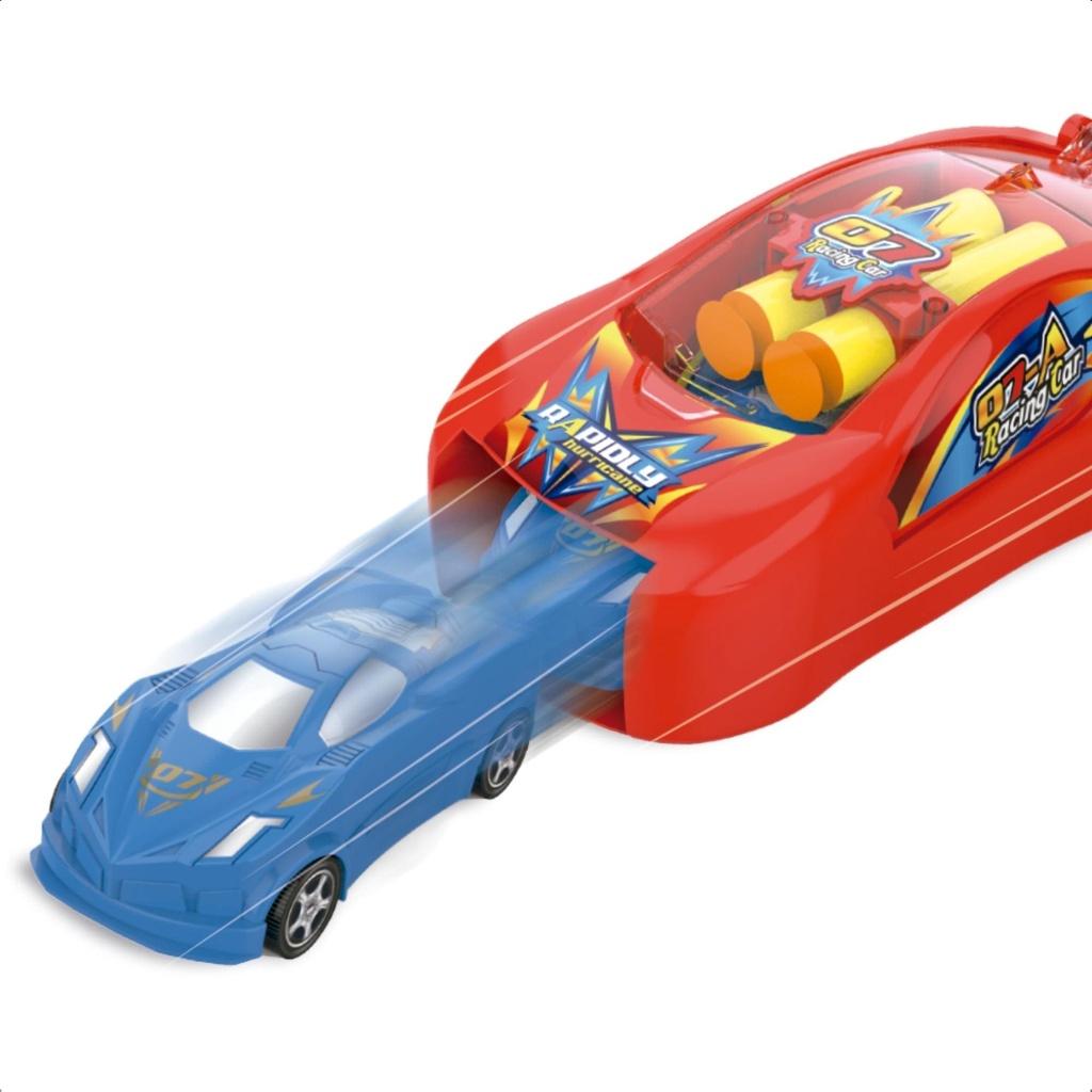 Brinquedo Infantil Lança Car Acompanha 1 Carrinho 2 Dardos Sortido E Unitário - Fenix Brinquedos Dlc-965