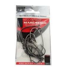 Anzol Super Maruseigo Aço Carbono Blacknickel Marine Sports - Vários Tamanhos