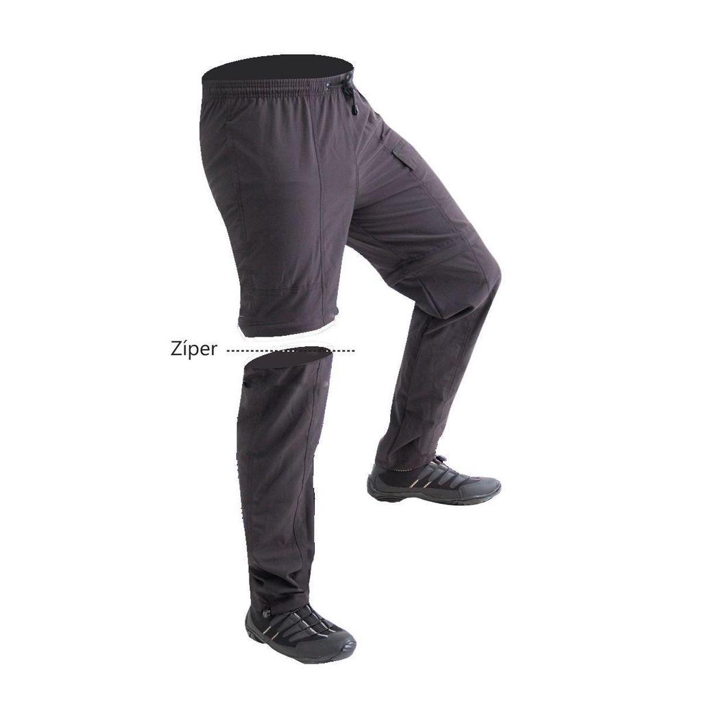 Calça De Pesca Proteção Solar Uv Com Ziper Joelho Hidronatic Preto - Mar Negro