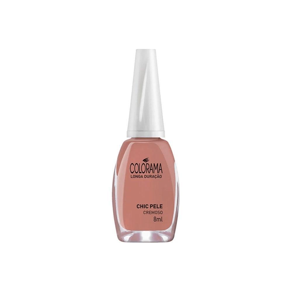 Kit Esmalte Colorama Cremoso Chic Bege (5 Unidades)