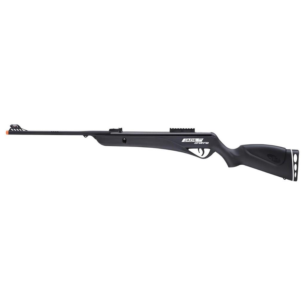Carabina De Pressão Jade PRO Nitro Preta 5.5mm - Cbc + Chumbo + Bandoleira