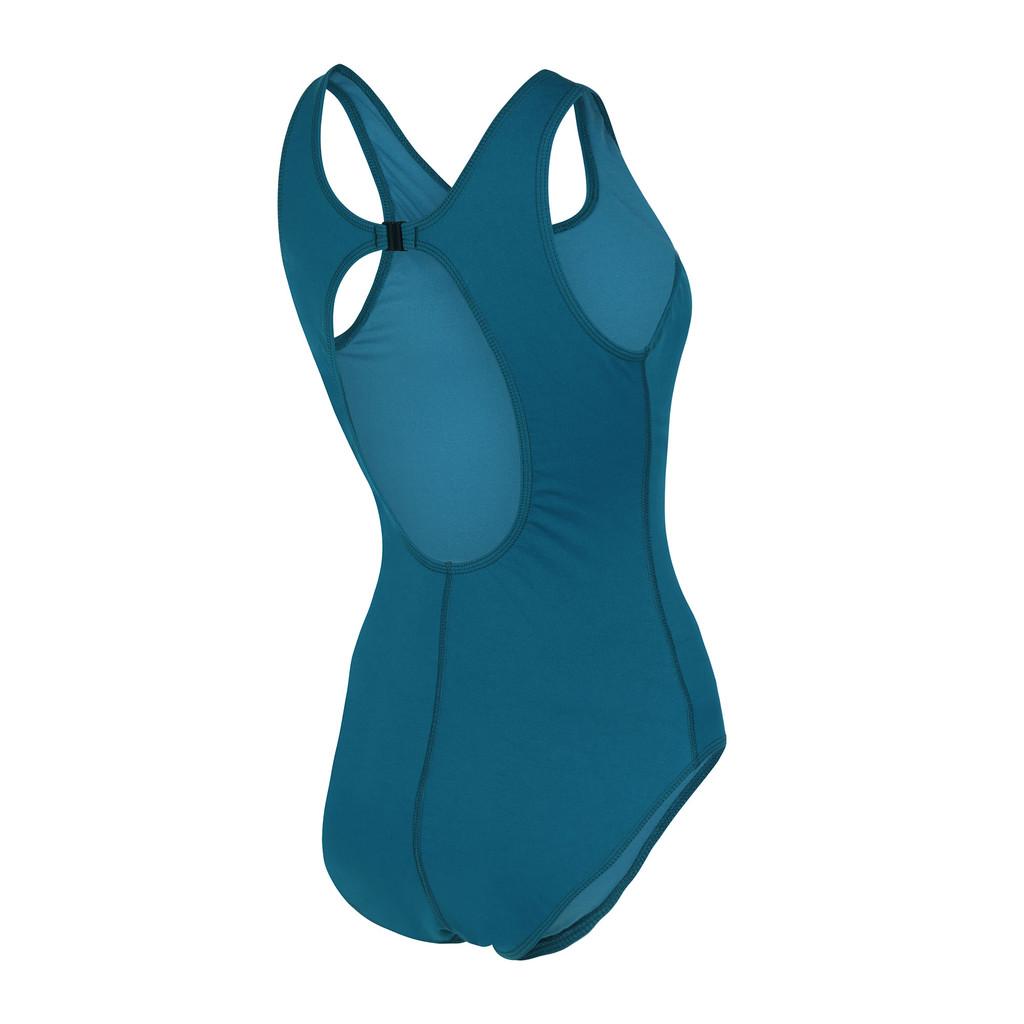 Maiô Adulto Performance Natação Fecho Nas Costas Clipback Speedo - Petroleo